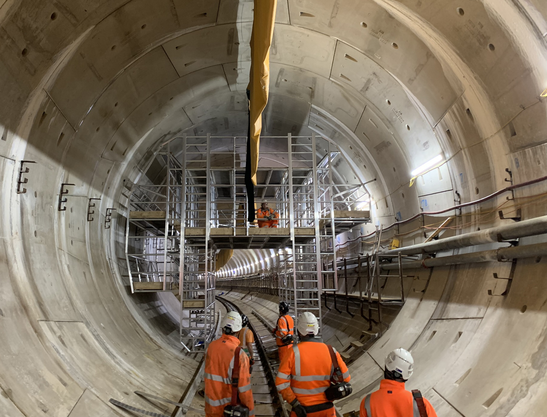 Tunnel work Platform