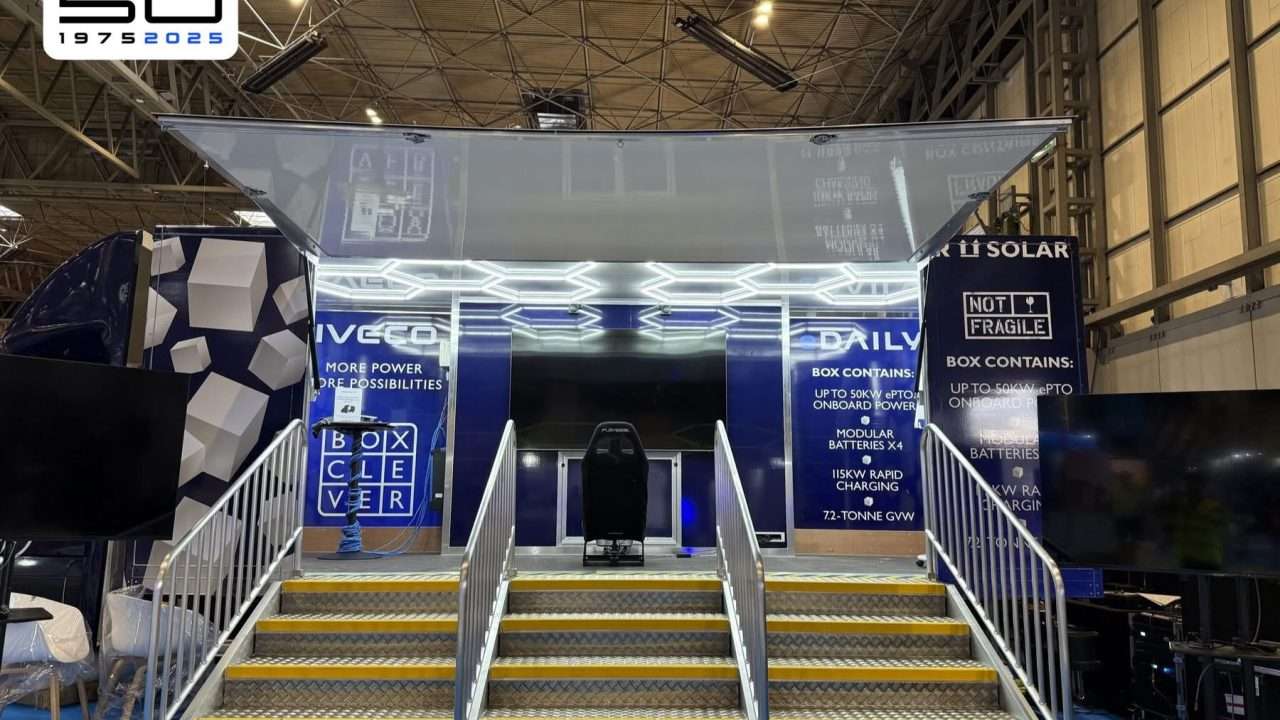 ✅  Bespoke Access Steps – IVECO Marketing Suite