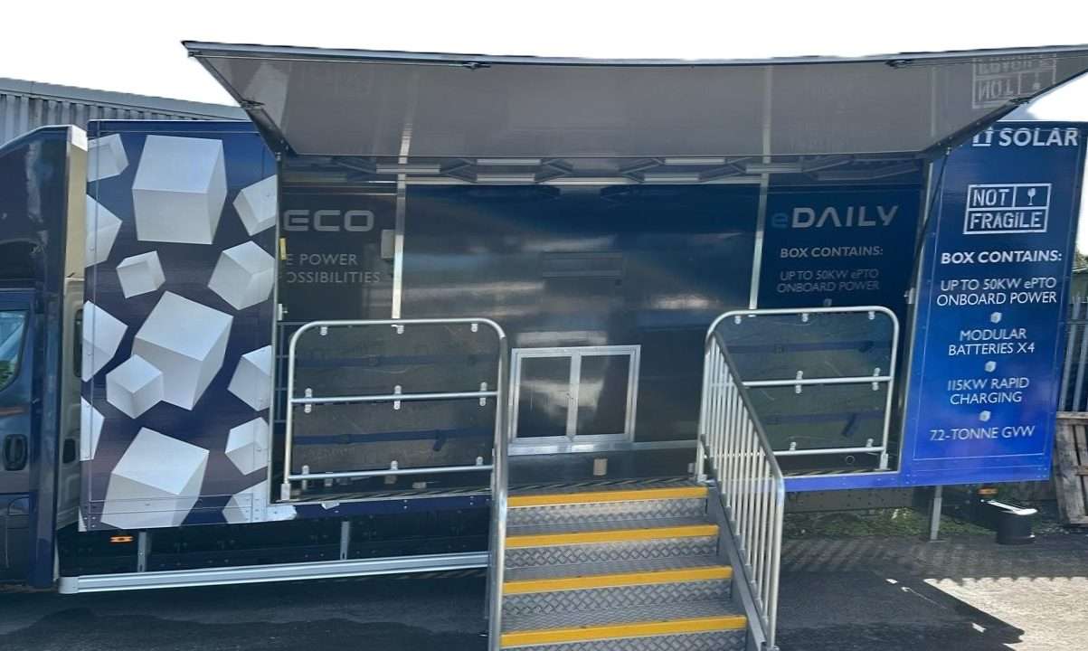 ✅  Bespoke Access Steps – IVECO Marketing Suite